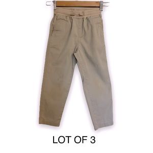 CREWCUTS J.CREW Boys Stretch Cotton Pull-On Drawstring Pants | khaki | size 6